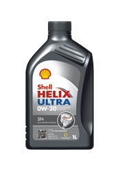 Масло моторное SHELL Helix Ultra 0W-20 1л